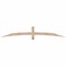 Ekena Millwork Bellingham Smooth Timber Gable Bracket, Douglas Fir, 84"W x 14"H x 1 1/2"D x 3 1/2"F, 4/12 Pitch GBW084X14X0204BEL00SDF - alternate 1